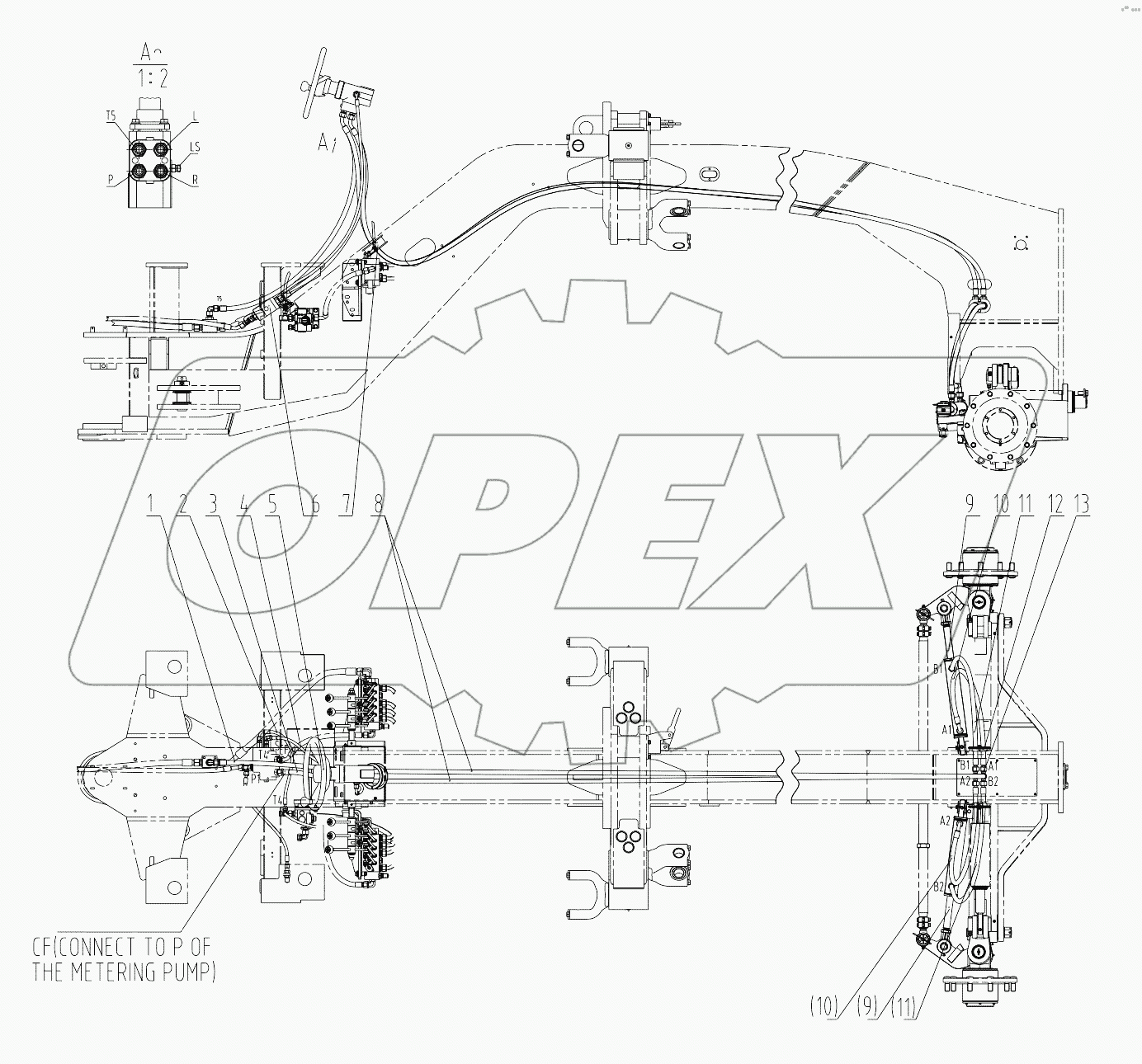 10Y0021_000_00 STEERING HYDRAULIC SYSTEM