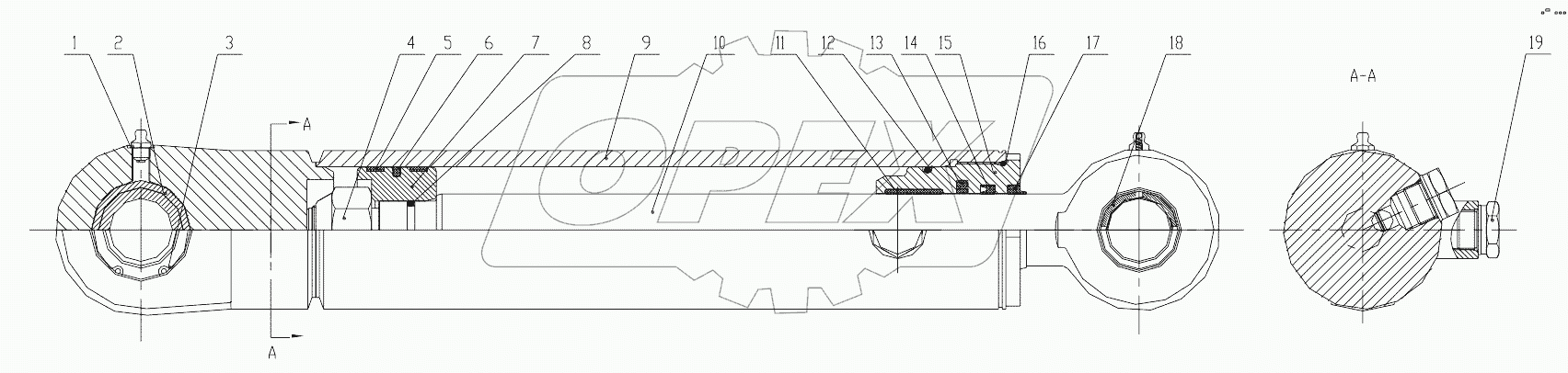 10C0668_005_00 BLADE PITCH CYLINDER