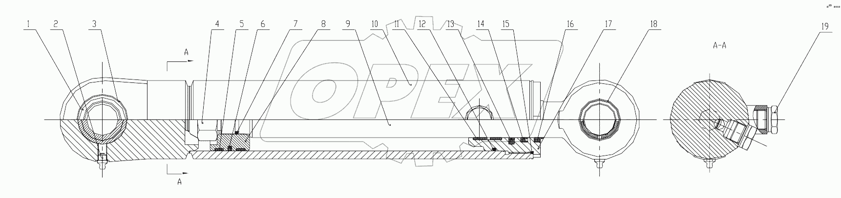 10C0669_005_00 BLADE PITCH CYLINDER