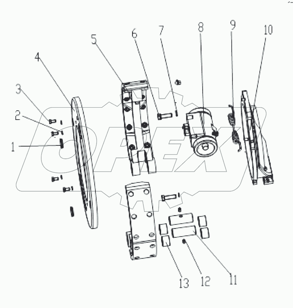 SP105550_000_00 BRAKE AS