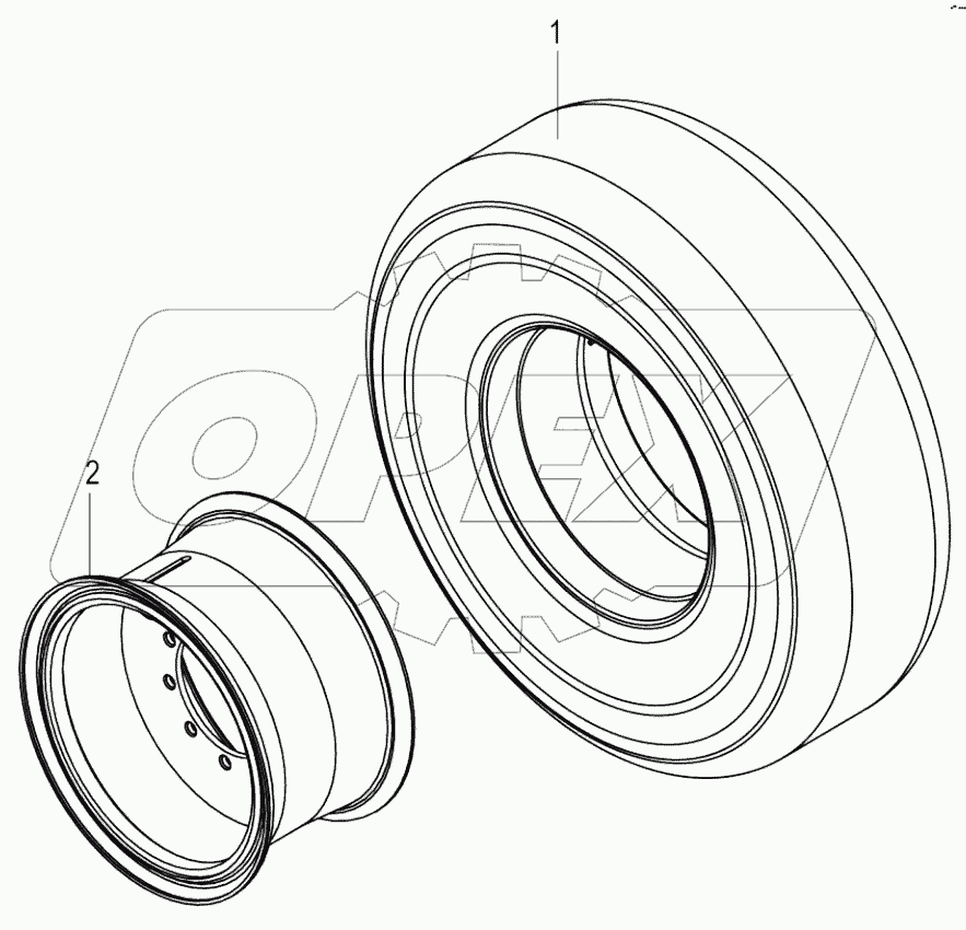 01E0117_001_00 TYRE & RIM AS