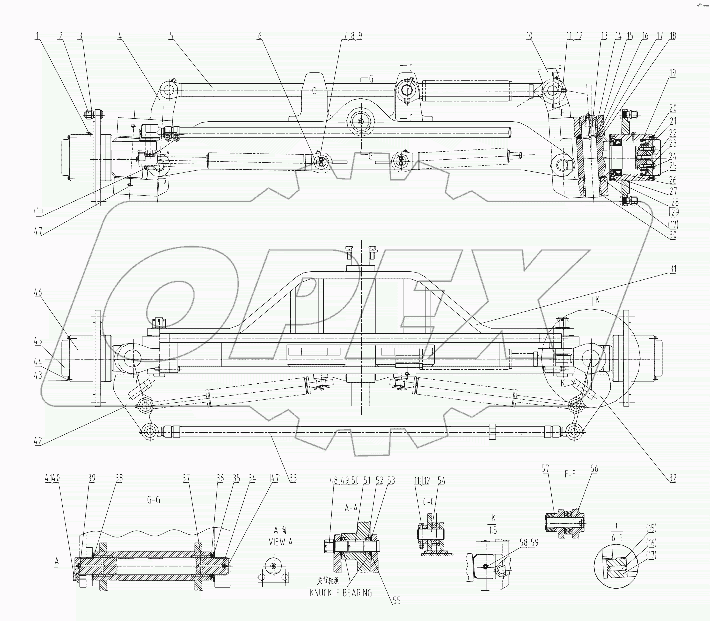 01Y0077_002_00 FRONT AXLE