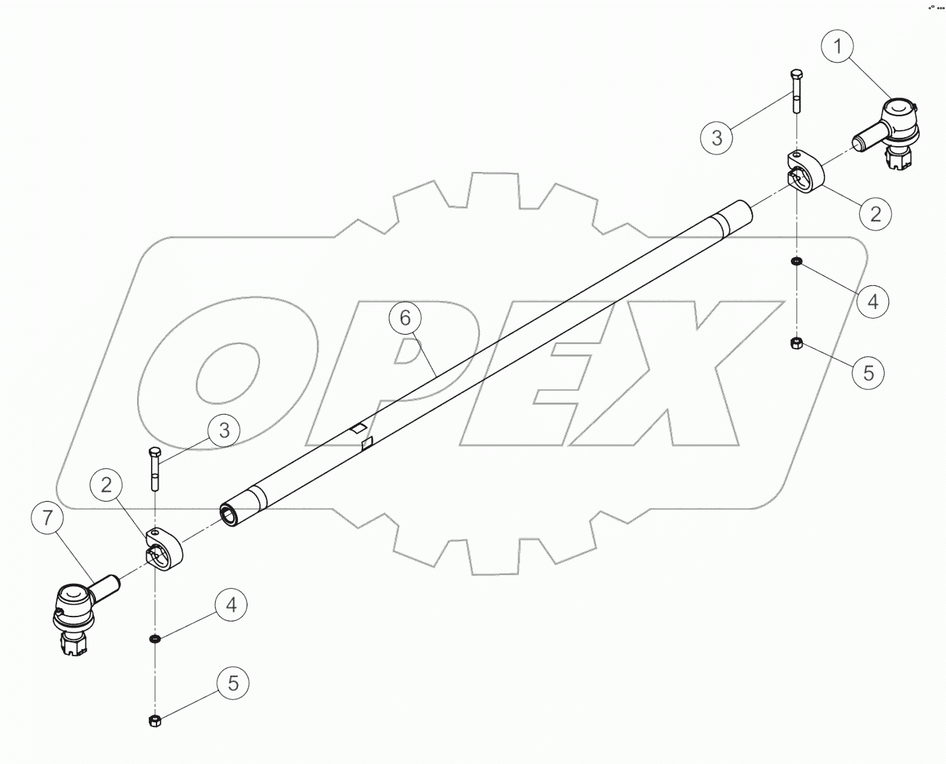 24C2504_000_00 STEERING LINKAGE