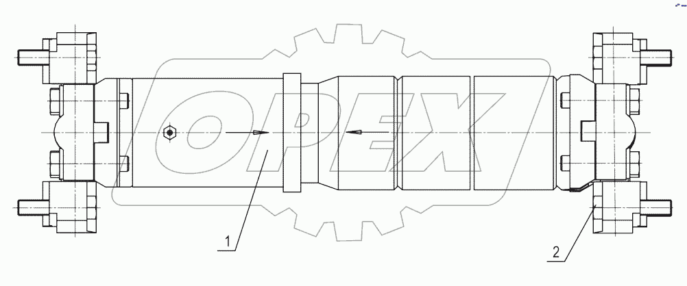 03Y0046_000_00 REAR DRIVE SHAFT