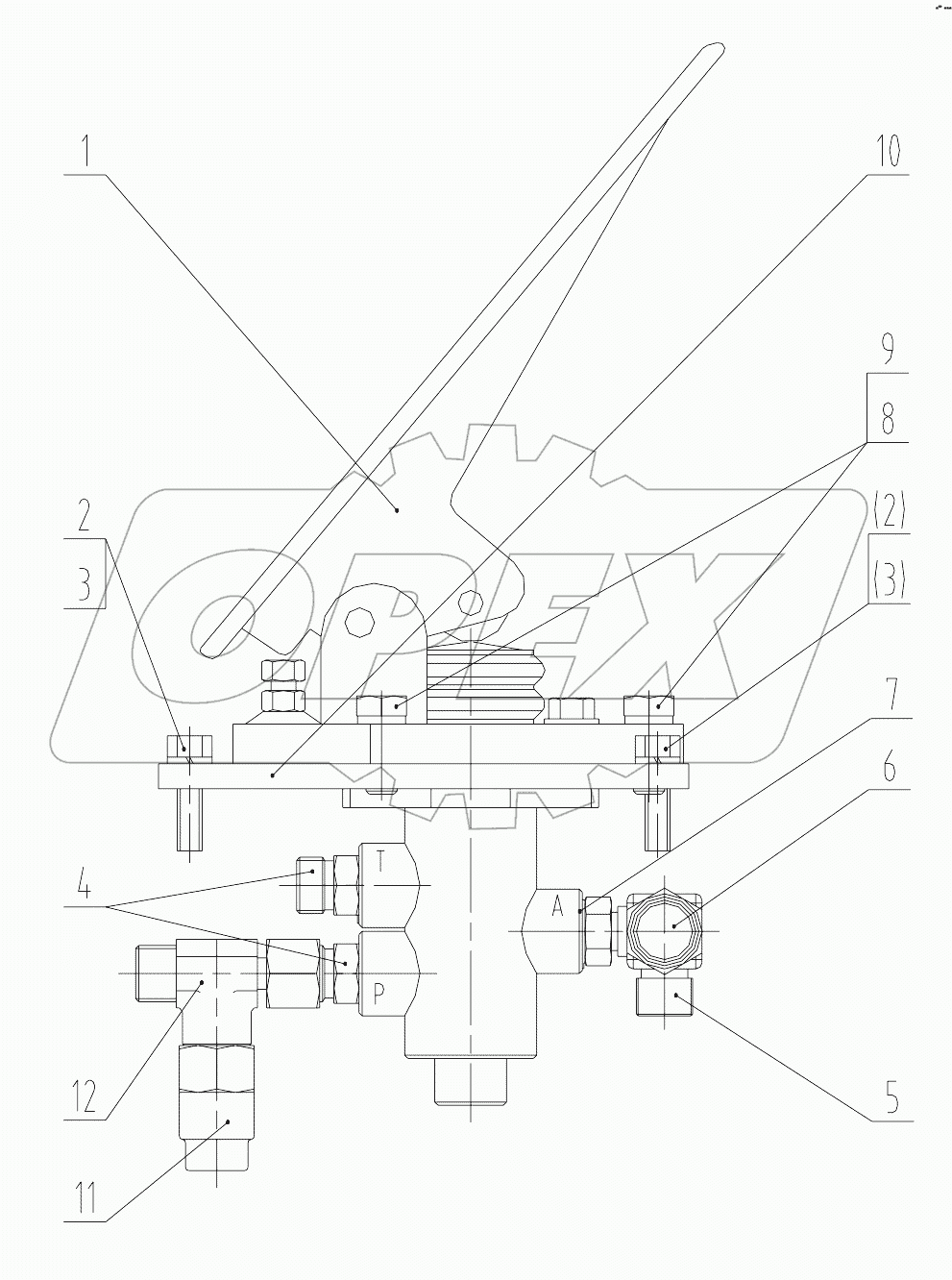 13C0322_000_00 BRAKE VALVE AS
