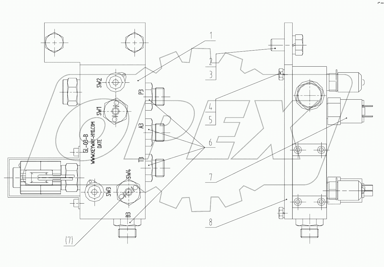45C0161_002_00 BRAKE VALVE AS