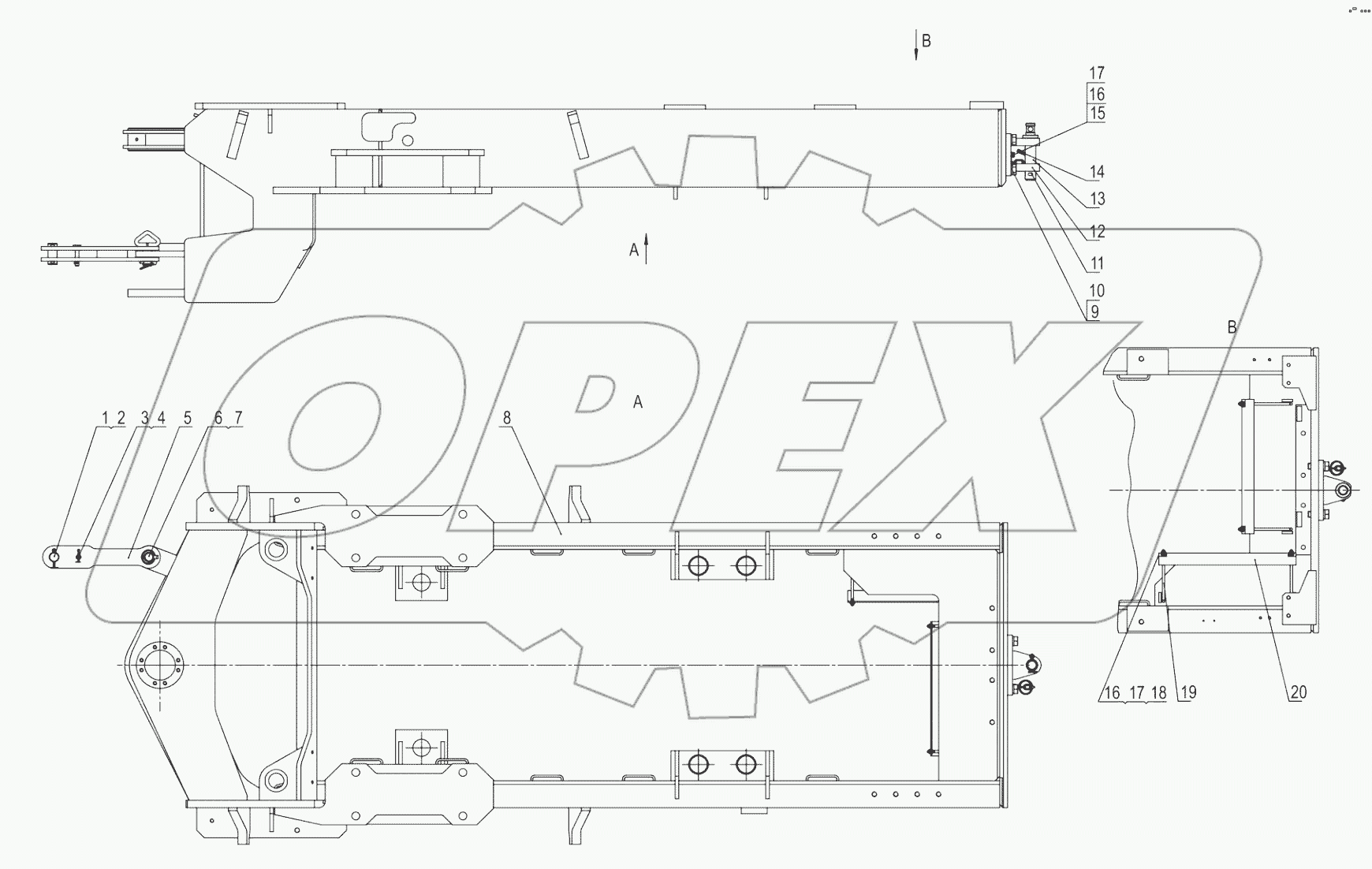 08Y0561_000_00 REAR FRAME AS