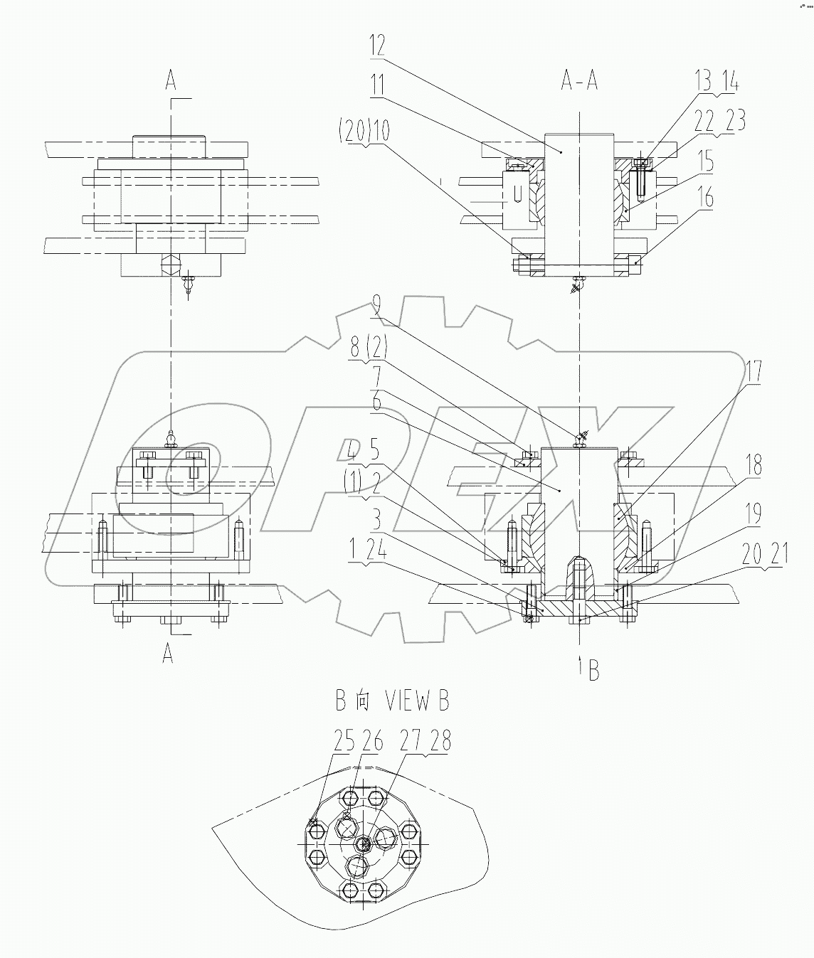 30E0096_002_00 ARTICULATED HITCH