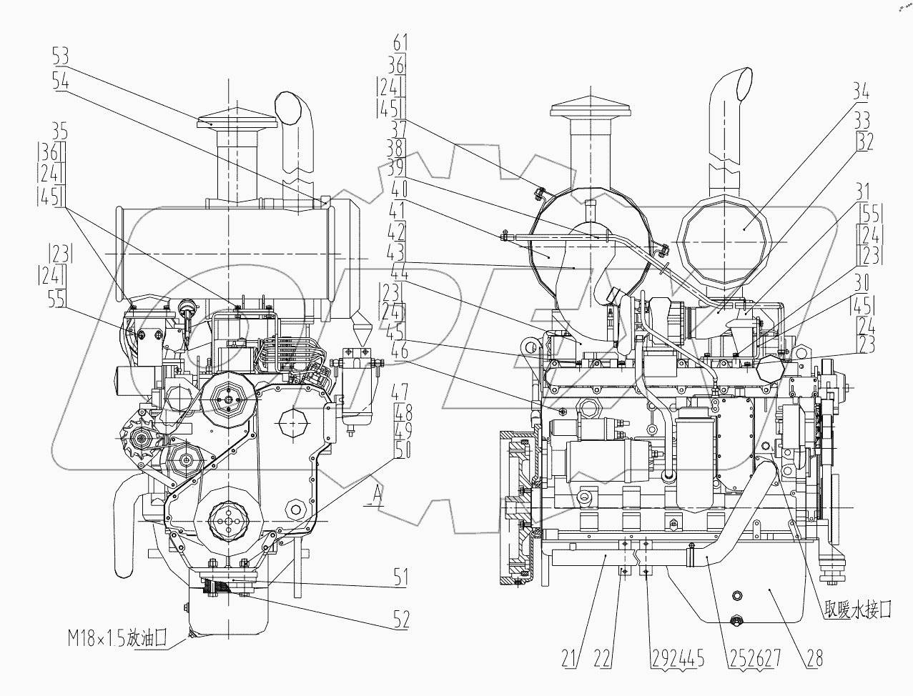  00E0227 005 ENGINE SYSTEM