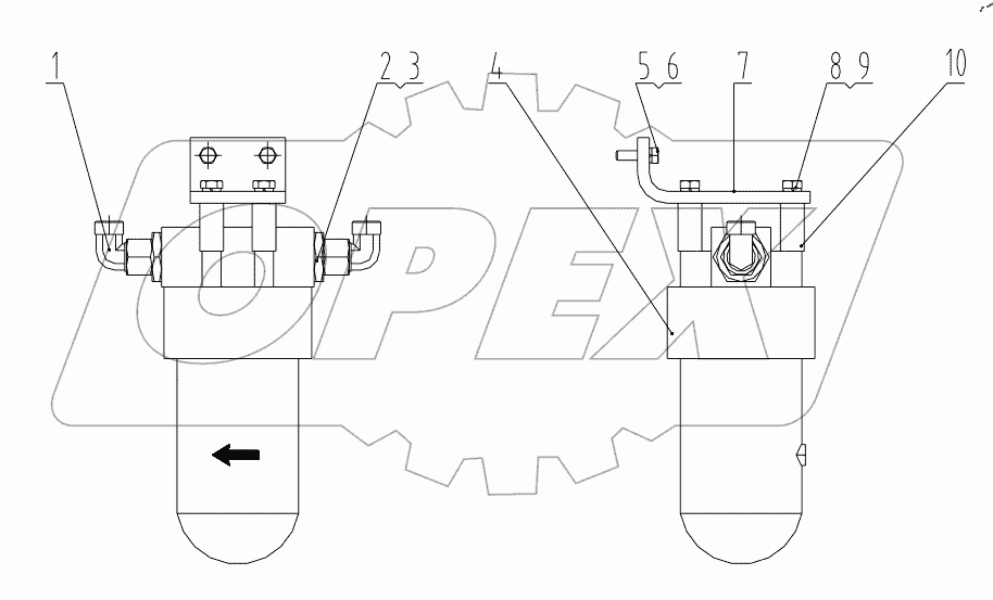  15C0158 000 OIL FILLER ASSEMBLY