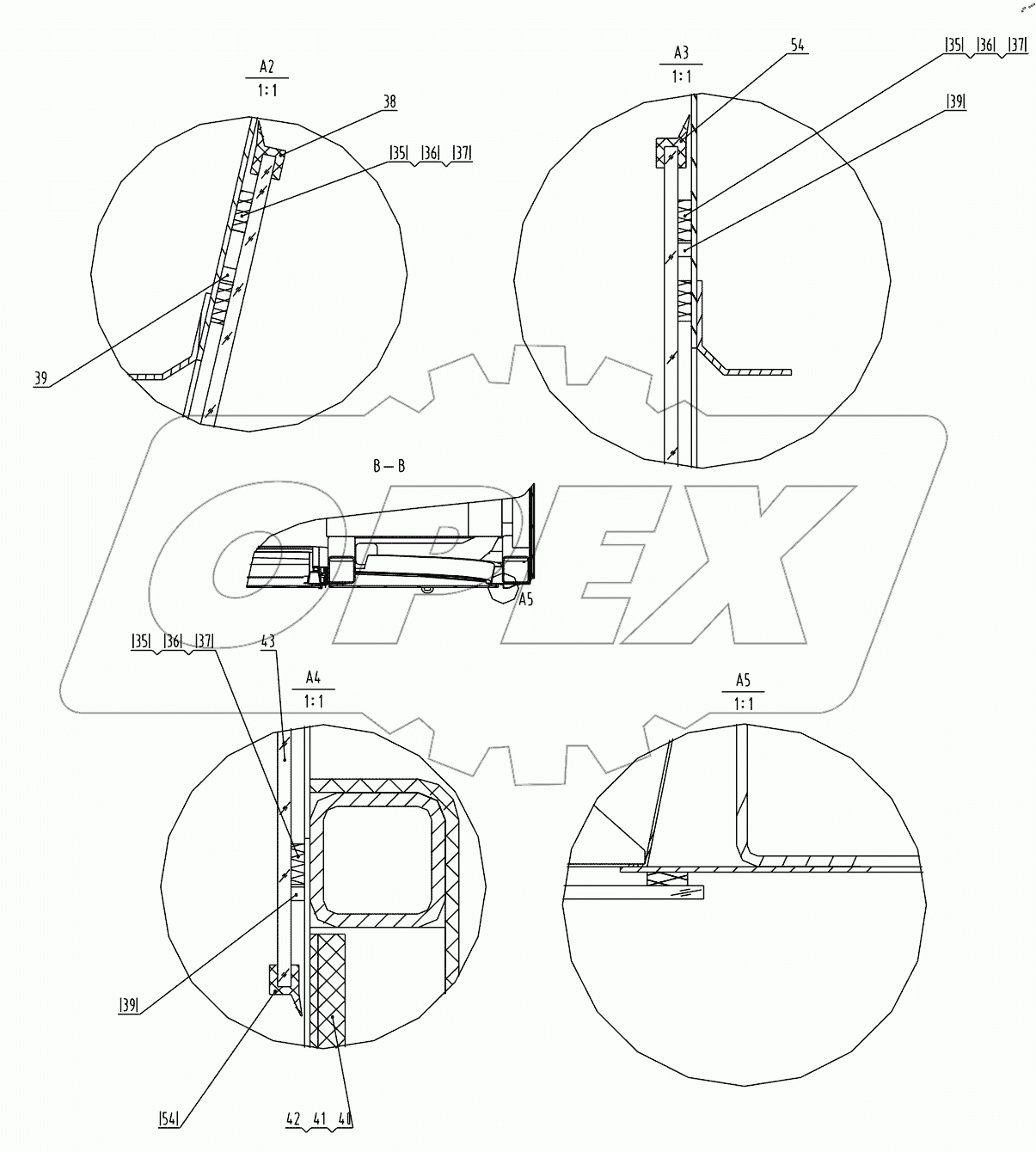  41E0117 004 CAB ASSEMBLY