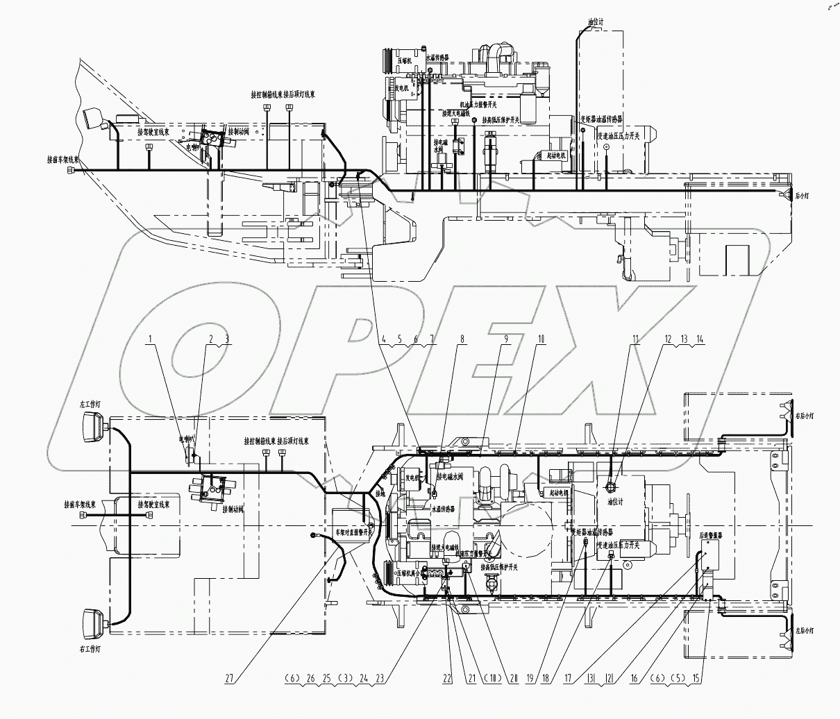  46C1323 001 FRAME CIRCUITRY ARRANGEMENT