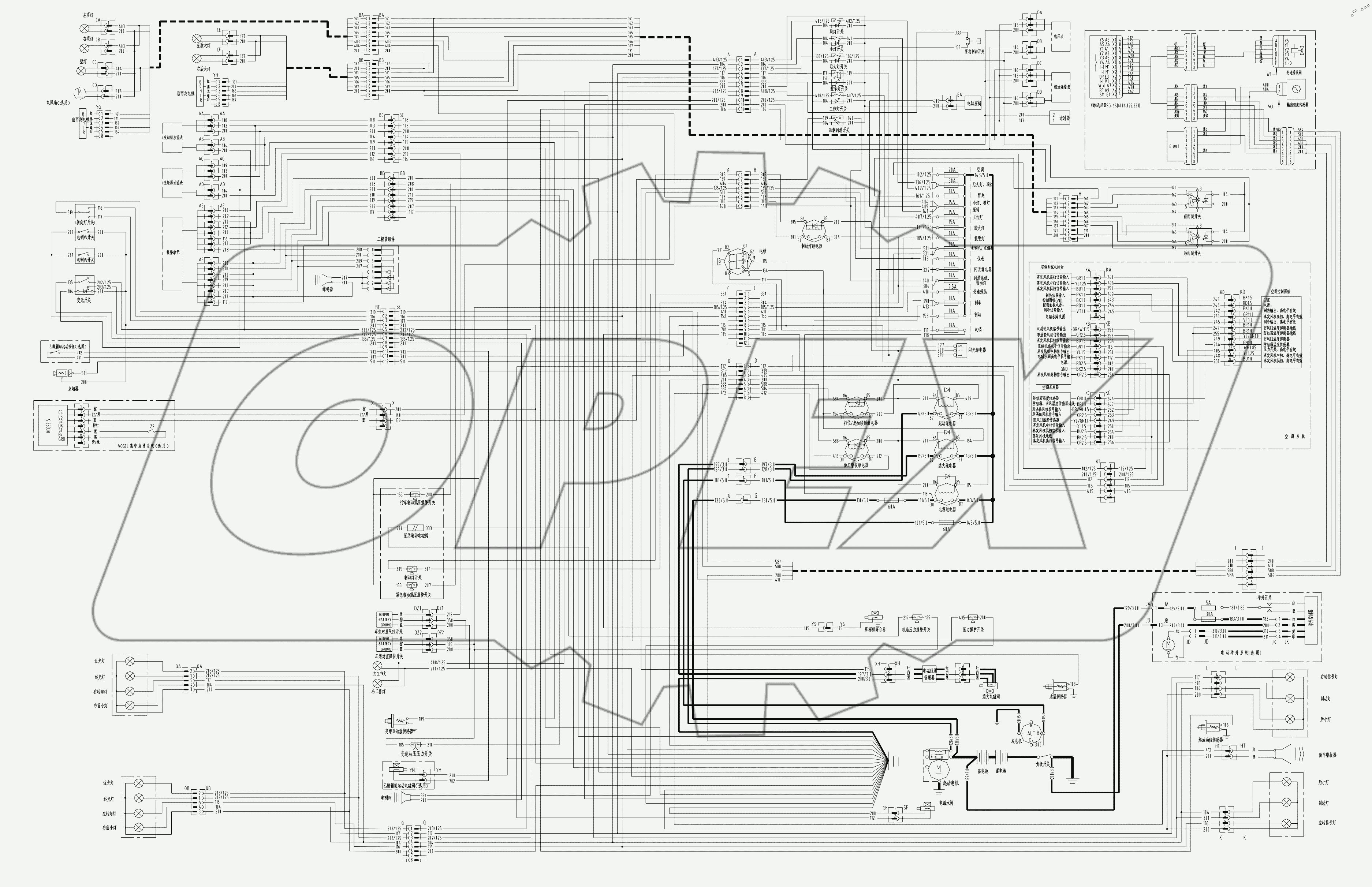  ELECTRONIC SYSTEM SCHEMATIC