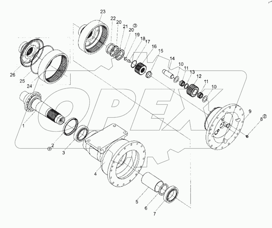  83 513 200 PLANETARY ASSEMBLY