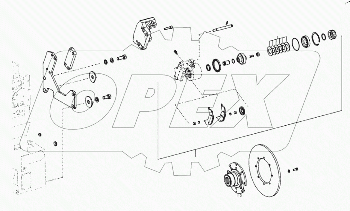  4644 109 019 02 PARKING BRAKE