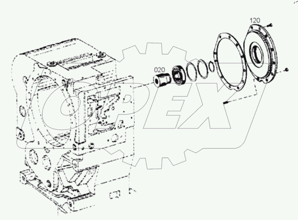  4644 154 015 02 POWER TAKE-OFF