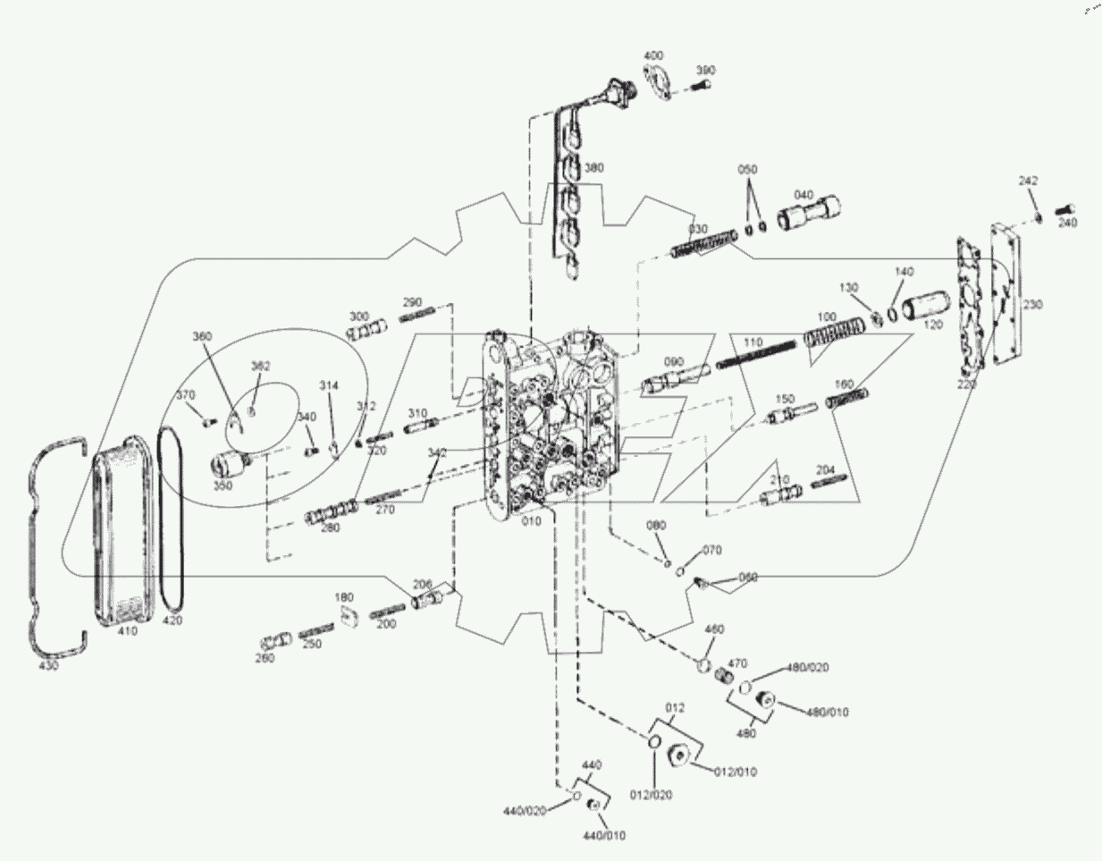  4644 159 051 00 GEARSHIFT SYSTEM