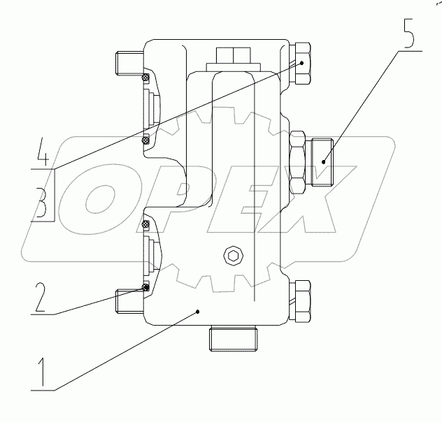  12C0412 000 HYDRAULIC LOCK ASSEMBLY