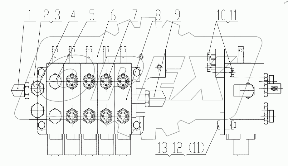  12C0547 001 VALVE ASSEMBLY