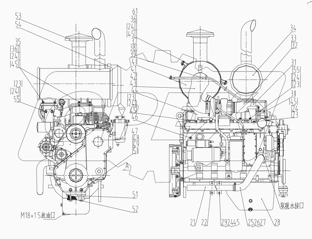  00E0343 000 ENGINE SYSTEM