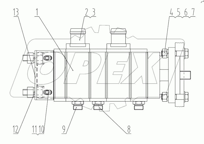  11C0243 000 PUMP ASSEMBLY