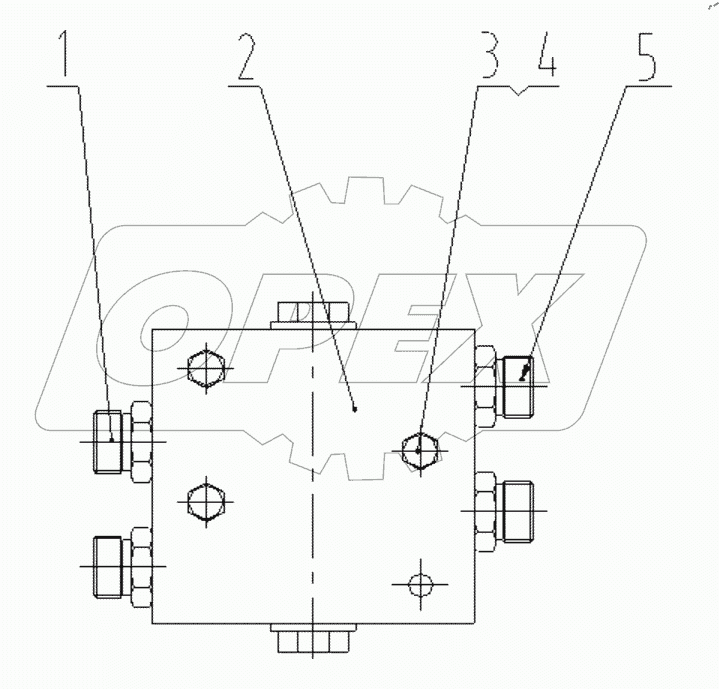  12C0409 000 HYDRAULIC LOCK ASSEMBLY