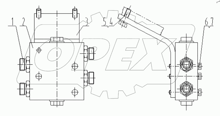  12C0410 000 HYDRAULIC LOCK ASSEMBLY