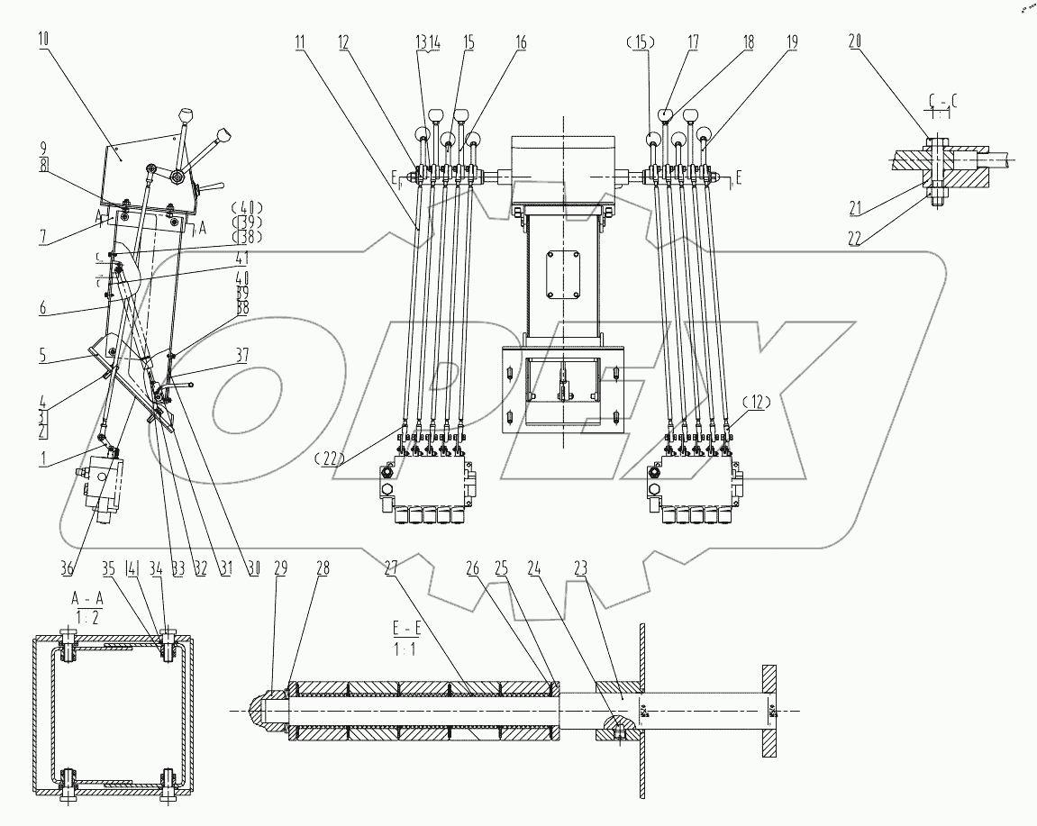  47C0550 000 CONTROL PANEL