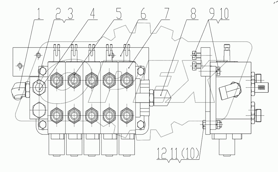  12C0316 001 VALVE ASSEMBLY