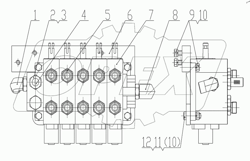  12C0549 002 VALVE ASSEMBLY
