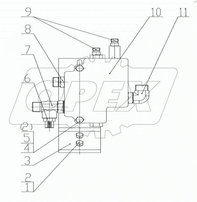  12C0320 000 PRIORITY VALVE ASSEMBLY