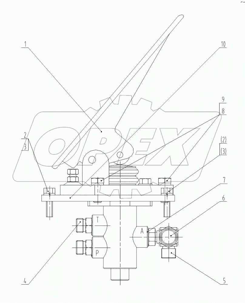 45C0098-001-00 BRAKE VALVE AS