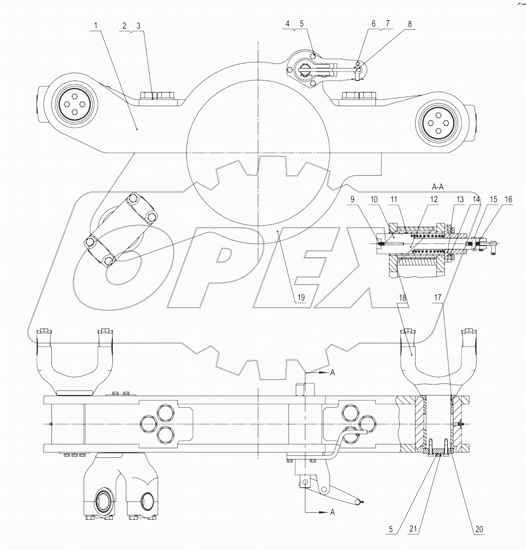 22C1557-000-00 SWING ARM AS