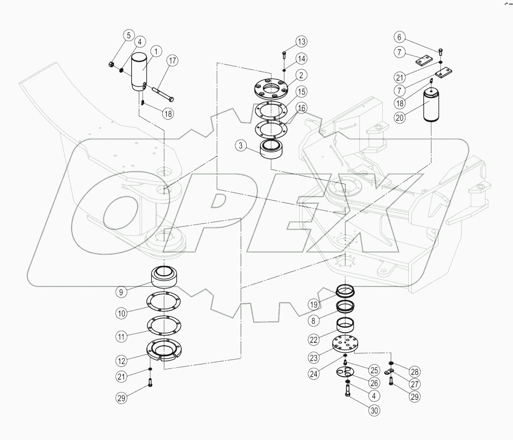 30Y0061-001-00 ARTICULATED HITCH