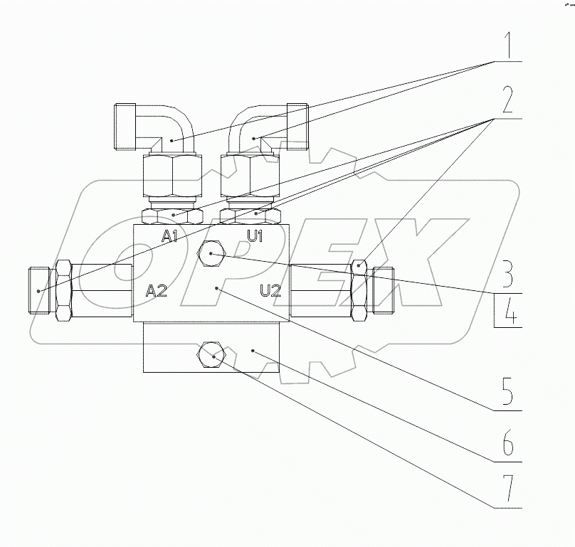 12С1556-000-00 HYDRAULIC LOCK