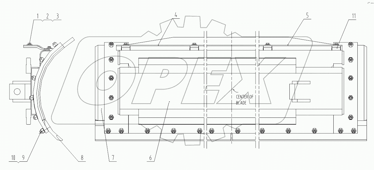 43С0977-004-00 BLADE AS