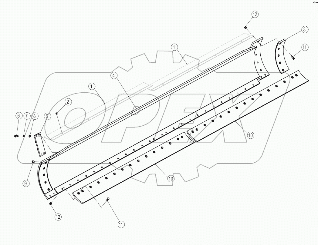 43С3017-001-00 BLADE AS