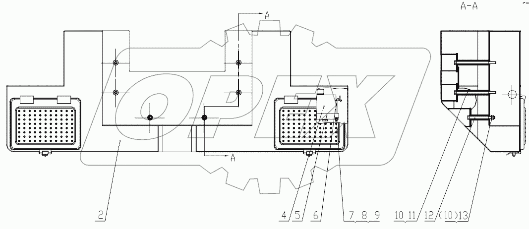 45Е1521-003-00 COUNTERWEIGHT