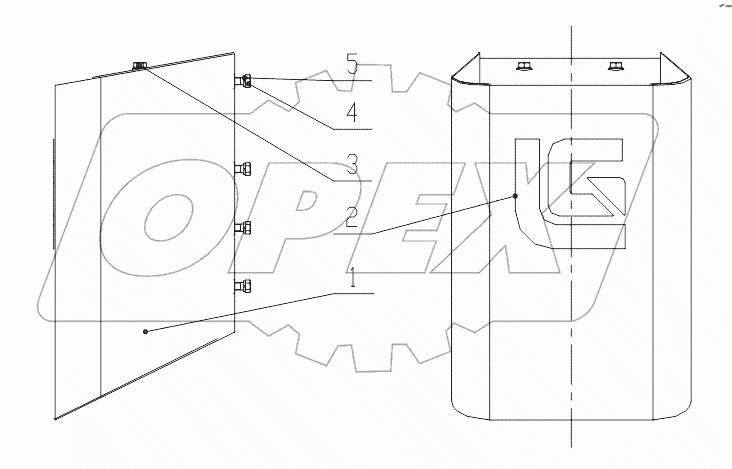 45Y0027-001-00 COUNTERWEIGHT