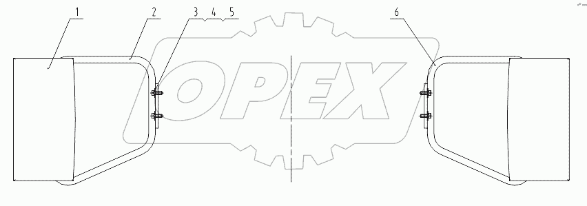 41E0549-000-00 REARVIEW MIRROR