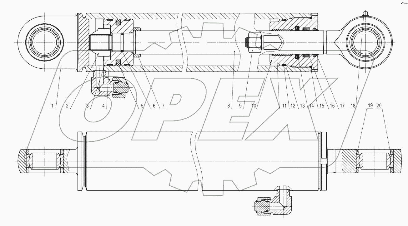 10С2577-000-00 SCARIFIER CYLINDER