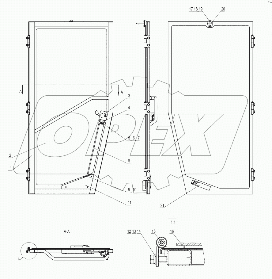 47C1915-000-00 DOOR-LH