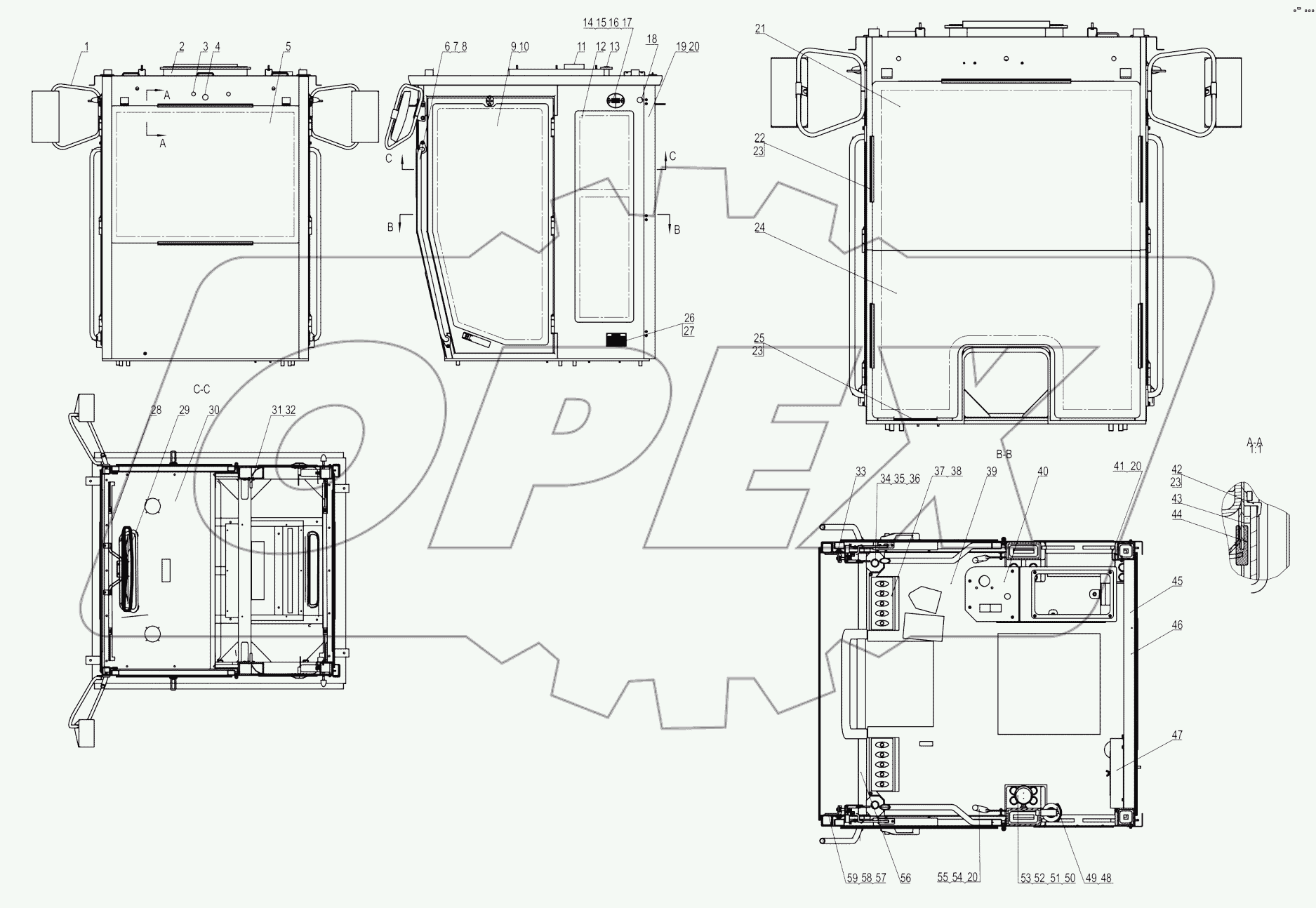 41Y0333-000-00 CAB AS
