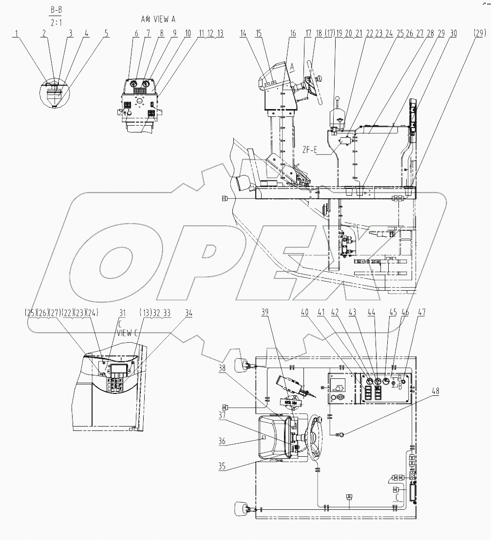 46С4012-000-00 CAB WIRING