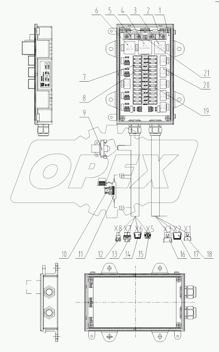 46С7844-000-00 CONTROL BOX