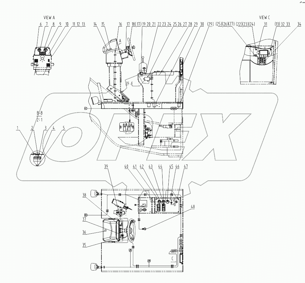 46C9007-000-00 CAB WIRING