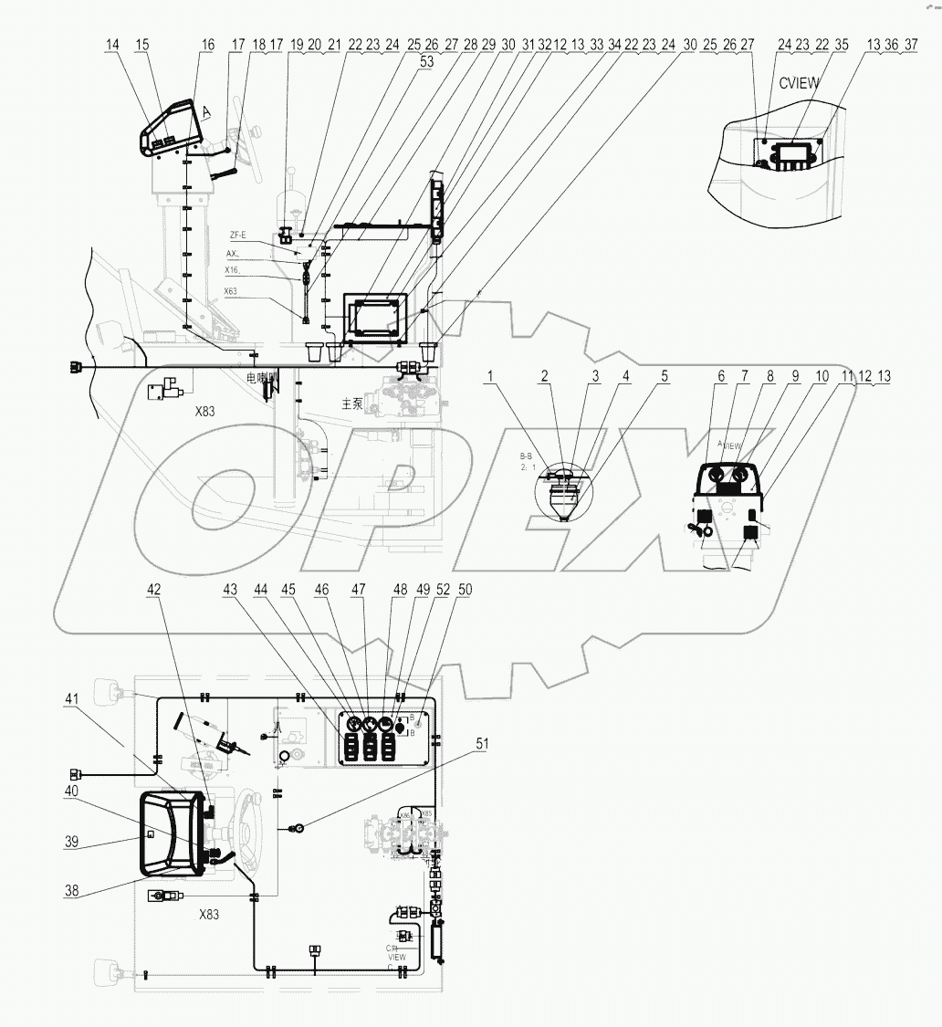 46C9404-000-00 CAB WIRING