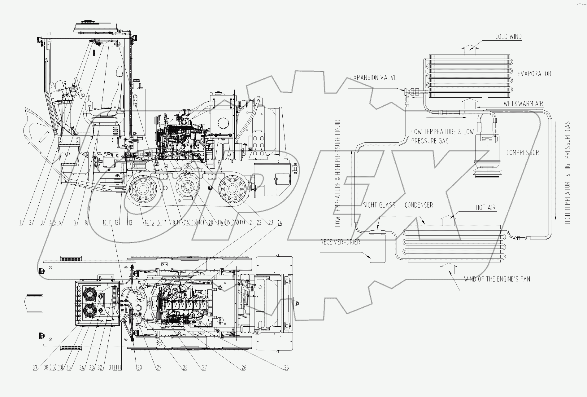 23Y0039-003-01 AIR CONDITIONING SYSTEM