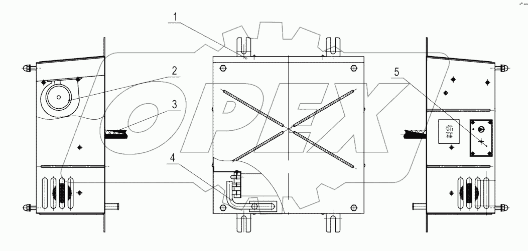 46С7247-000-00 HEATER MOUNTING