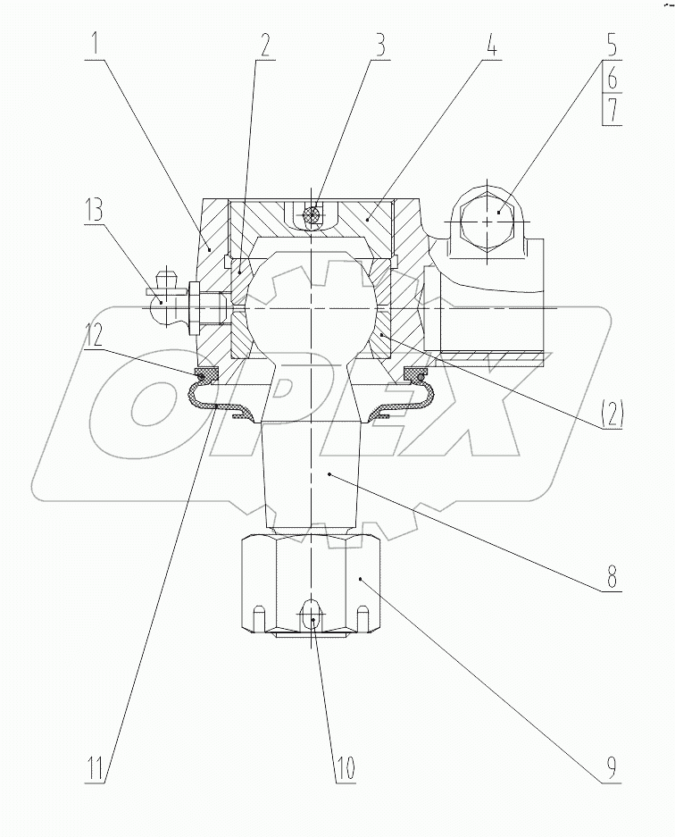 24С0373-000-00 BALL JOINT AS